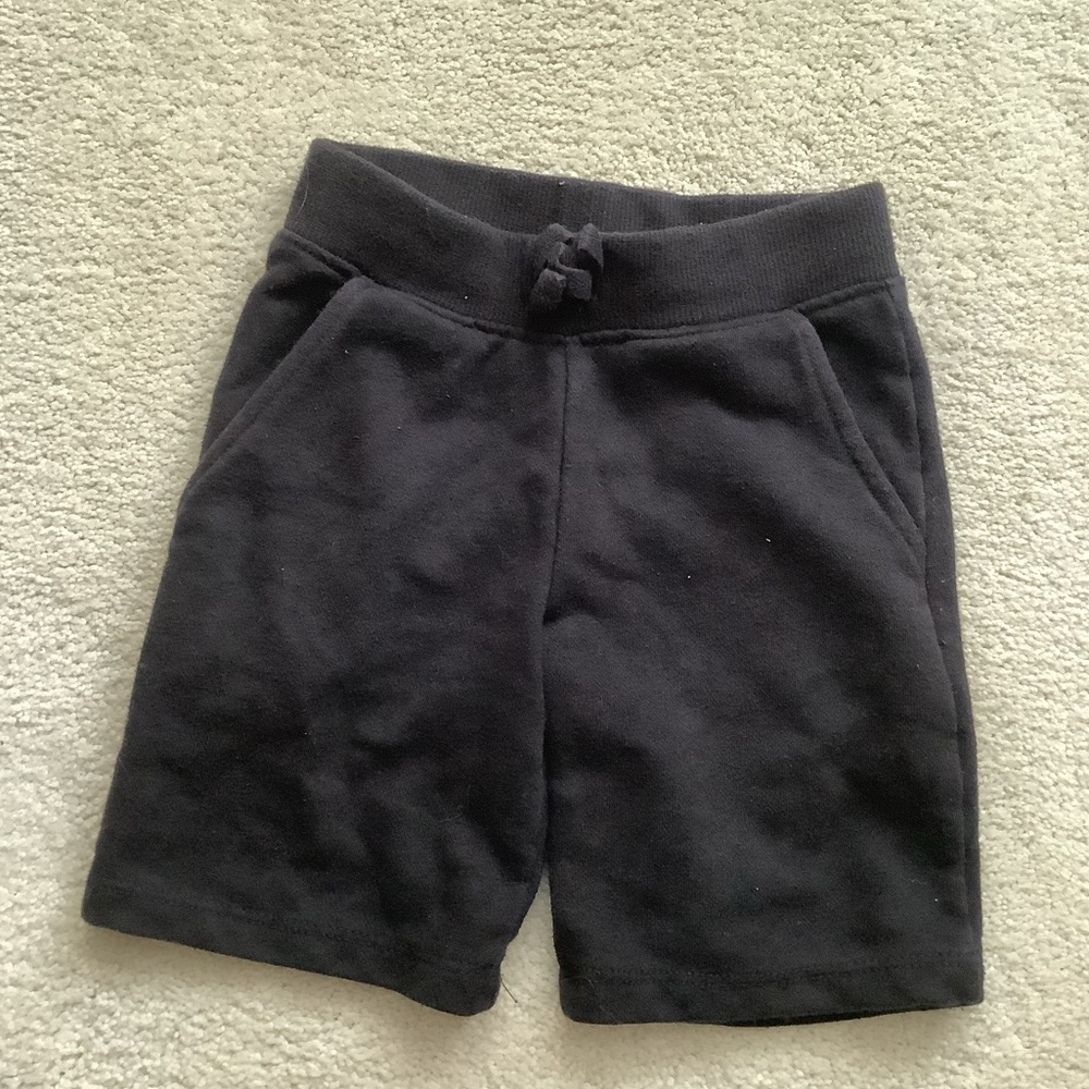 Children’s Place Black Casual Shorts Soft Comfy Bermuda 4T